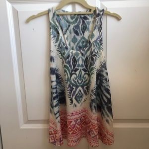 Gaze USA tribal racerback tank top